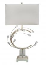 Bethel International Canada JTL44RC-SLR - Table Lamp Silver