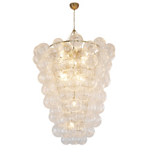 Bethel International Canada KM14C47BR - Brass Frame Chandelier