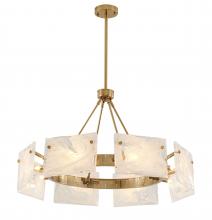 Bethel International Canada LA33C32CO - Chandelier Metal & Glass