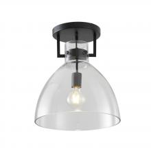 Bethel International Canada LC02FM14BLK - Semi Flush Mount Black