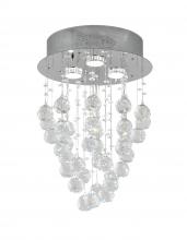 Bethel International Canada LX03 - Flush Mount Metal & Crystal