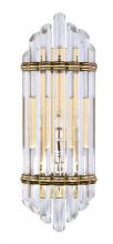 Bethel International Canada MU45W19G - Wall Sconce Metal & Glass
