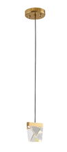 Bethel International Canada MU83P4BR - LED Single Pendant Lighting Brass