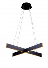 Bethel International Canada MV04BLK - LED Chandelier Black