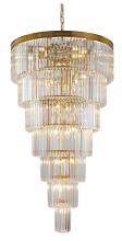 Bethel International Canada RD14C72BR - Chandelier Metal & Crystal
