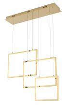 Bethel International Canada TR36GD - LED Chandelier  Stainless Steel & Acrylic