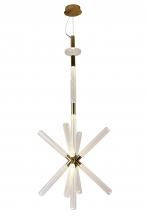 Bethel International Canada ZD05C35G - LED Chandelier Metal & Glass