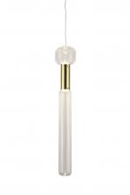 Bethel International Canada ZD08P31G - LED Pendant Metal & Glass