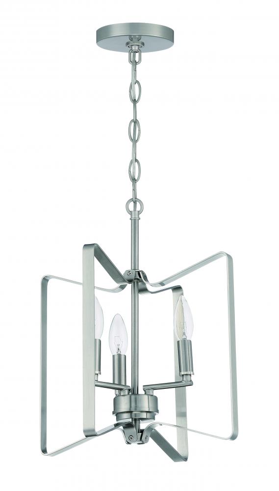 3 Light Convertible Semiflush