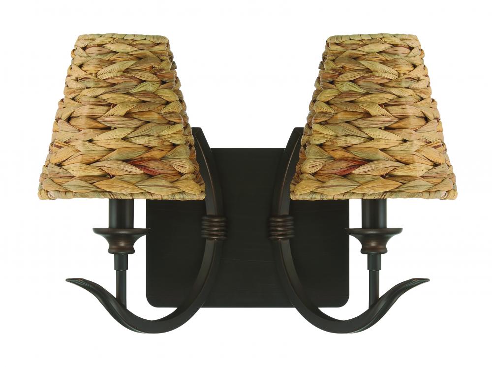 2 Light Wall Sconce