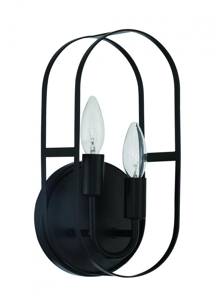 2 Light Wall Sconce
