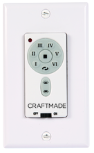 Craftmade IDC-WALL - 6-Speed, Up-light & Reverse