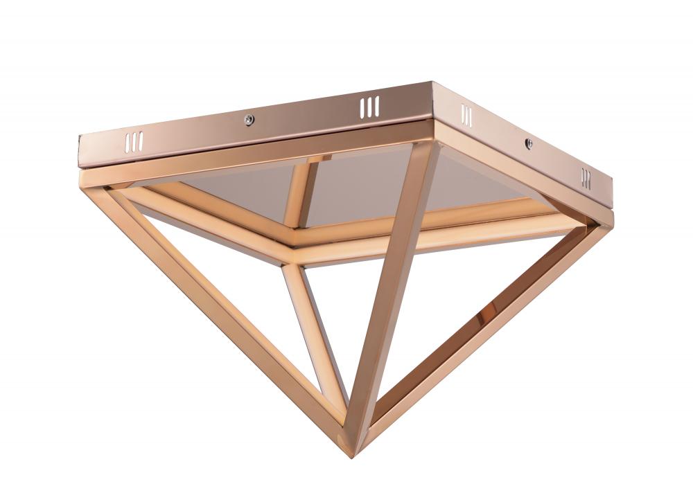 Pyramid-Flush Mount