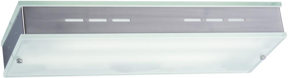 Two Light Aluminum Vanity